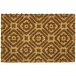 Mighty Mats Designer Collection Embossed Coir Mat Trellis 40x60cm