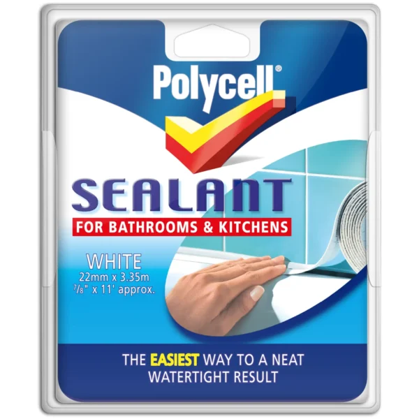 Polycell Sealant Strip 22mm White