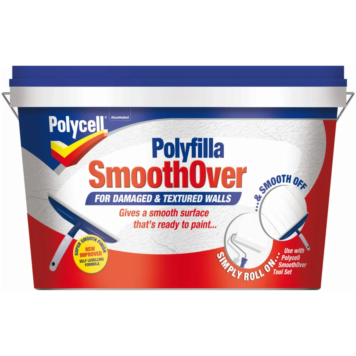 Polycell SmoothOver 2.5Ltr - Image 1