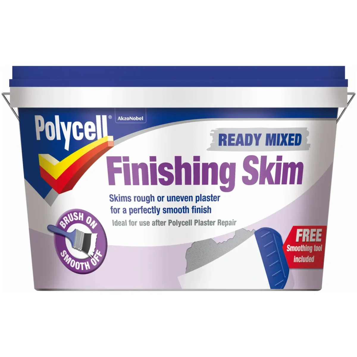 Polycell Finishing Skim Ready Mixed 2.5L - Image 1