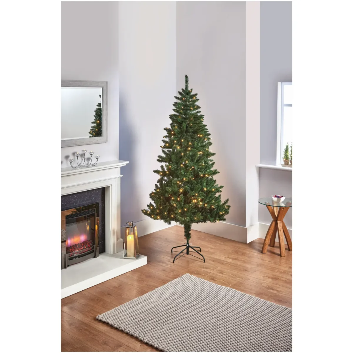 Premier Douglas Fir Christmas Tree 210cm - Image 4