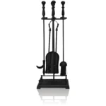 The Fireside Range Gallery Companion Set Black 580mm