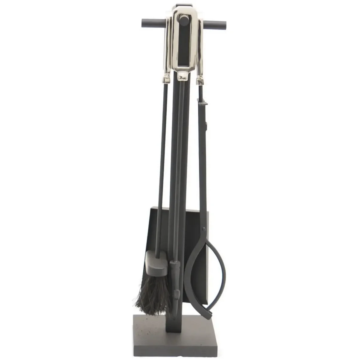 The Fireside Range Companion Set Black & Nickel 620mm - Image 1
