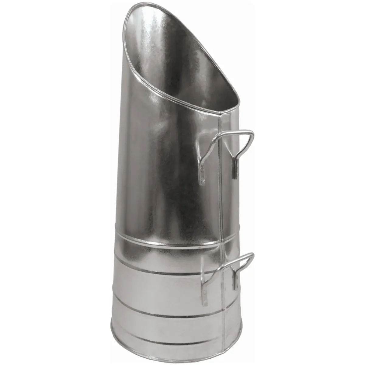 The Fireside Range Coal Hod Galvanized 540mm - Image 1