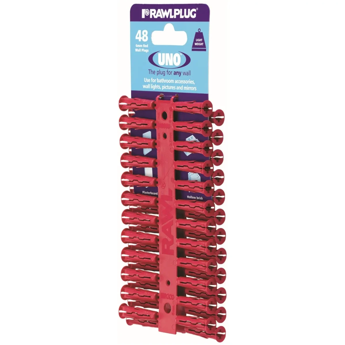 Rawlplug Uno Red Plug(48) - Image 1