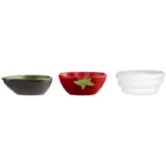 Typhoon World Foods Set of 3 Fajita Dip Bowls