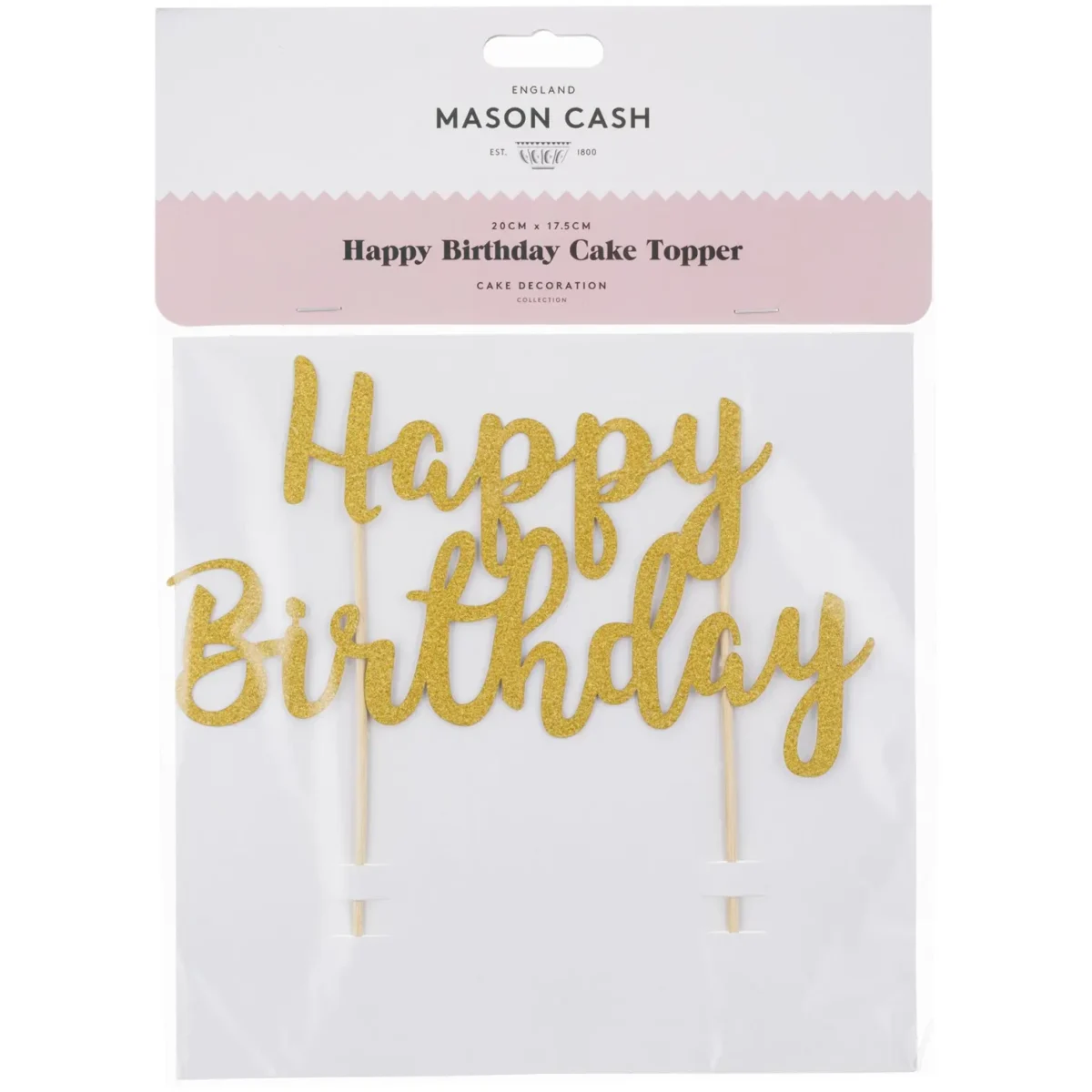 Happy Birthday Cake Topper - Image 2