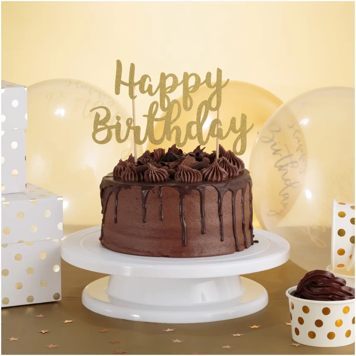 Happy Birthday Cake Topper - Image 3