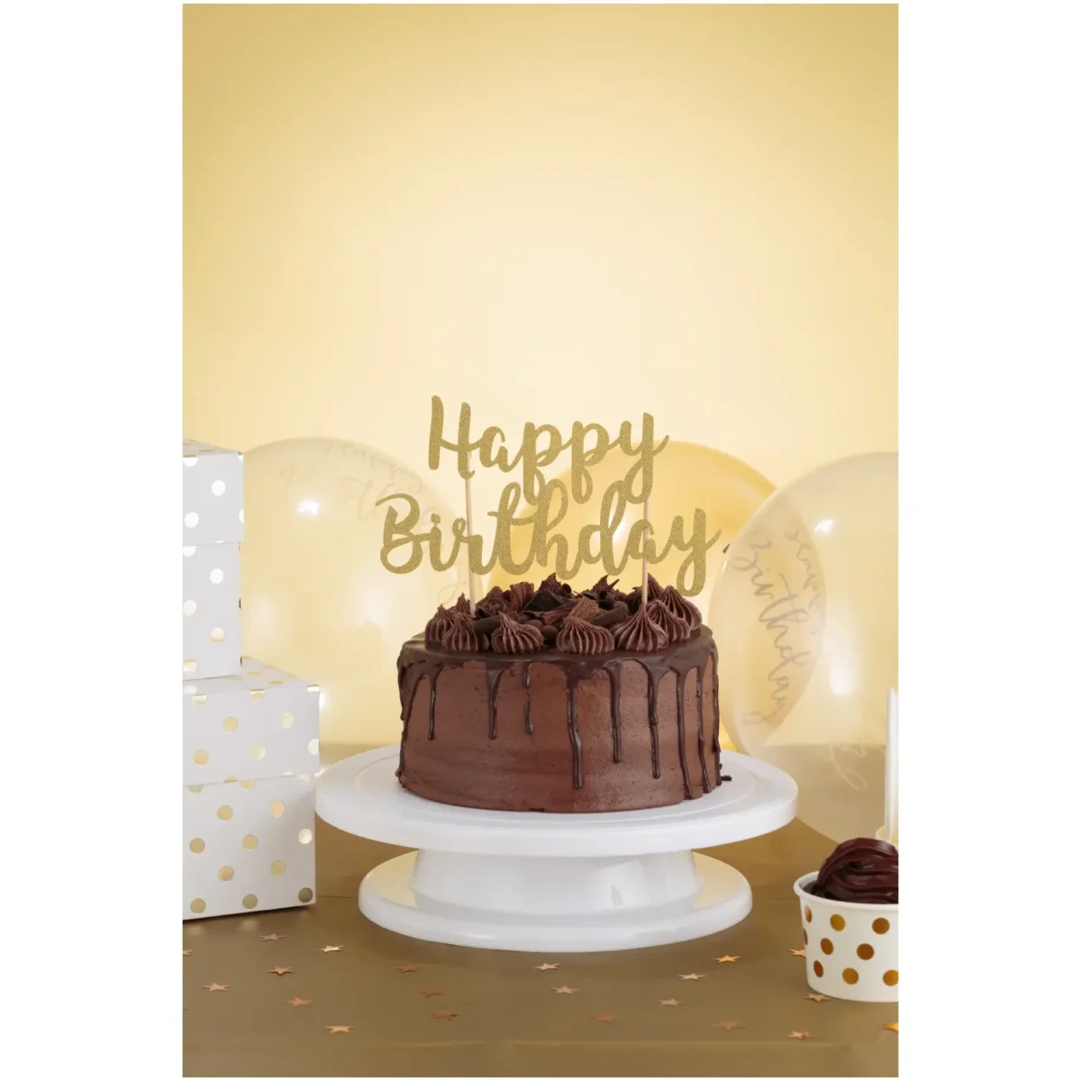 Happy Birthday Cake Topper - Image 4