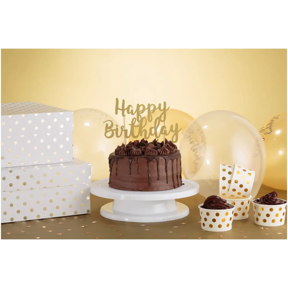 Happy Birthday Cake Topper - Image 5