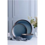 Mason Cash Reactive Blue Bowl 16.5cm - Image 2