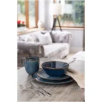 Mason Cash Reactive Blue Bowl 16.5cm - Image 4