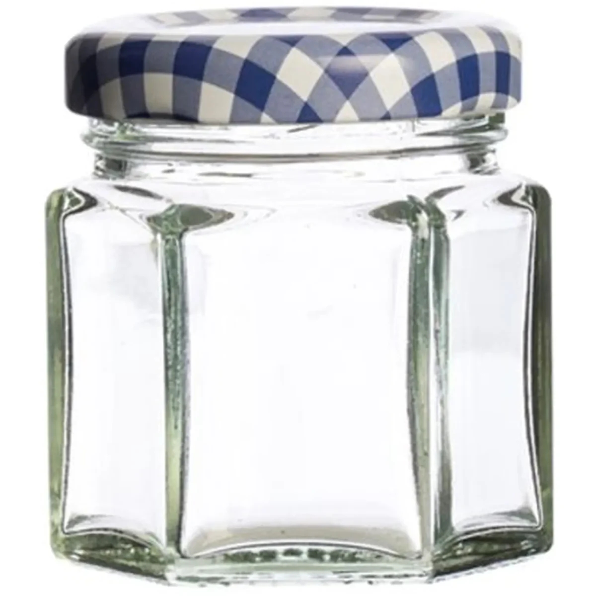 Hexagonal Twist Top Jar - Image 1