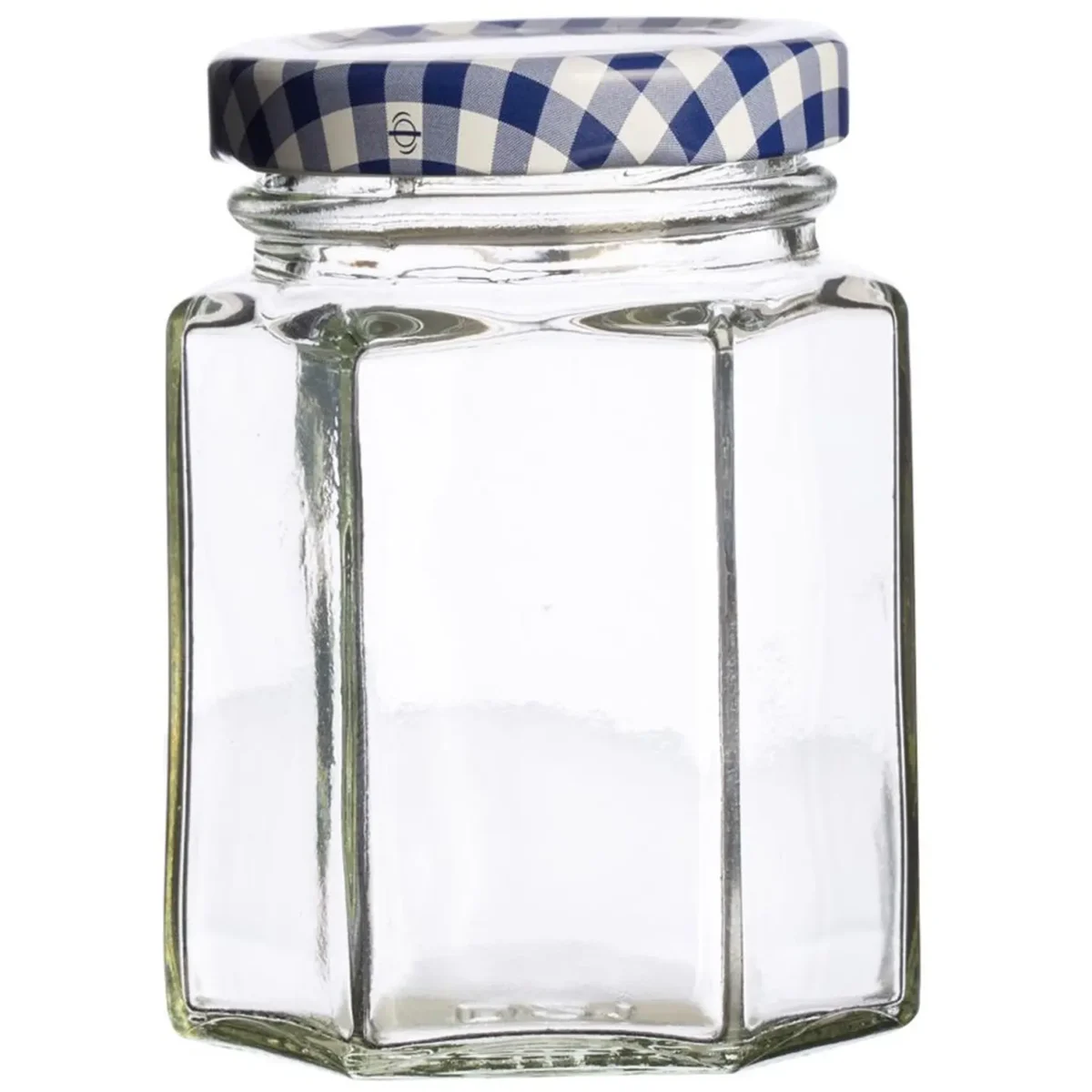 Hexagonal Twist Top Jar - Image 1
