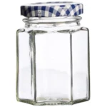 Hexagonal Twist Top Jar