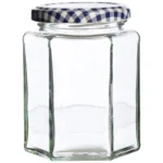 Hexagonal Twist Top Jar