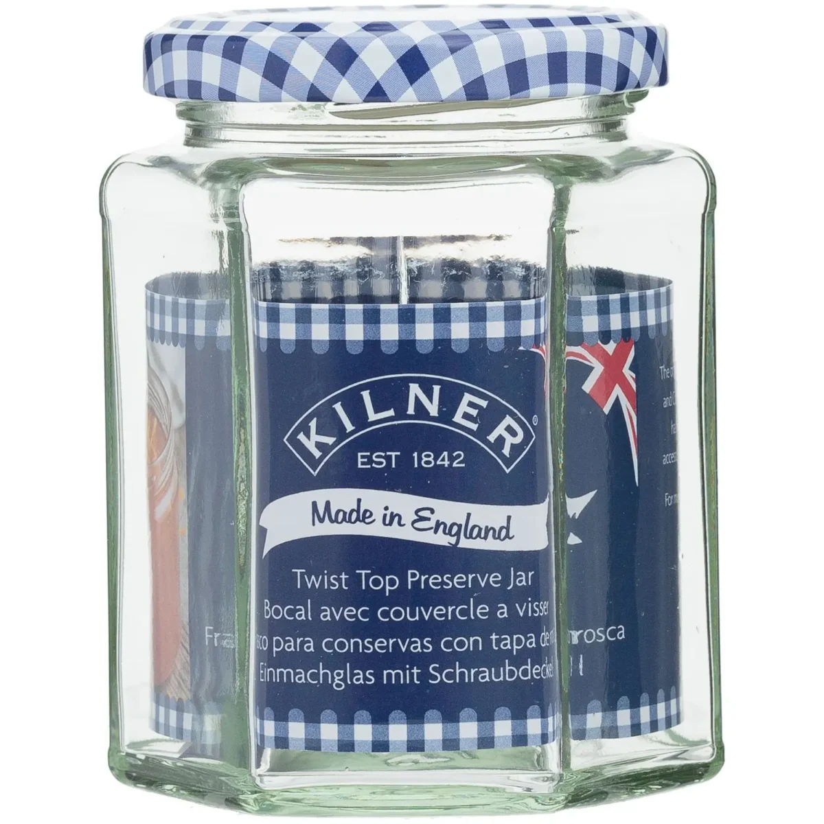 Hexagonal Twist Top Jar - Image 2