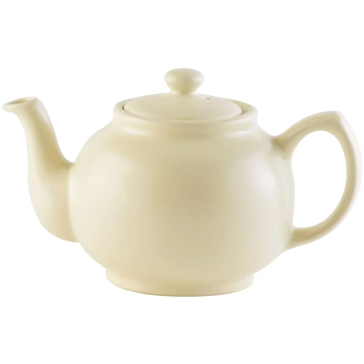 Price & Kensington Matt Cream 2 Cup Teapot - Image 1