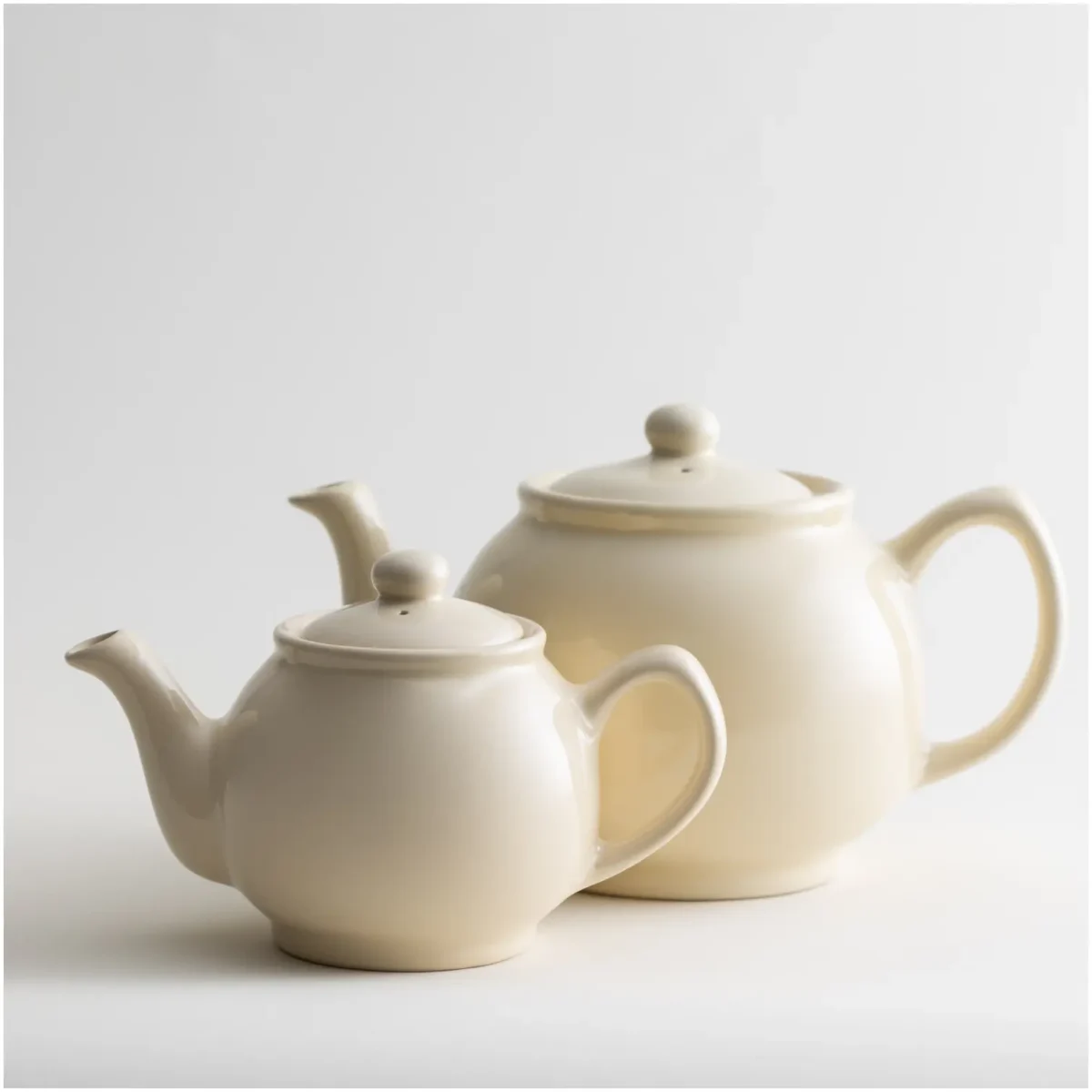 Price & Kensington Matt Cream 2 Cup Teapot - Image 3