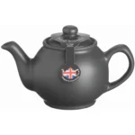 Price & Kensington Matt Black 2 Cup Teapot - Image 2