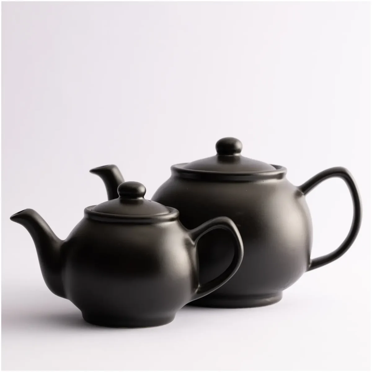 Price & Kensington Matt Black 2 Cup Teapot - Image 4