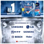 Finish Dishwasher Tablets Quantum Lemon Pack of 100 - Image 3