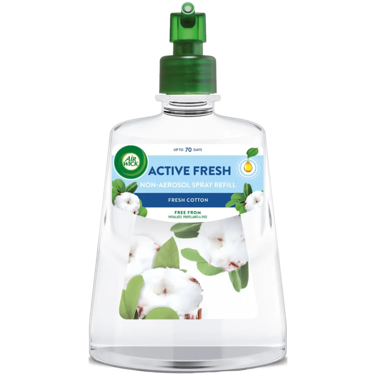 Airwick Auto Spray Refill Fresh Cotton 228ml - Image 1