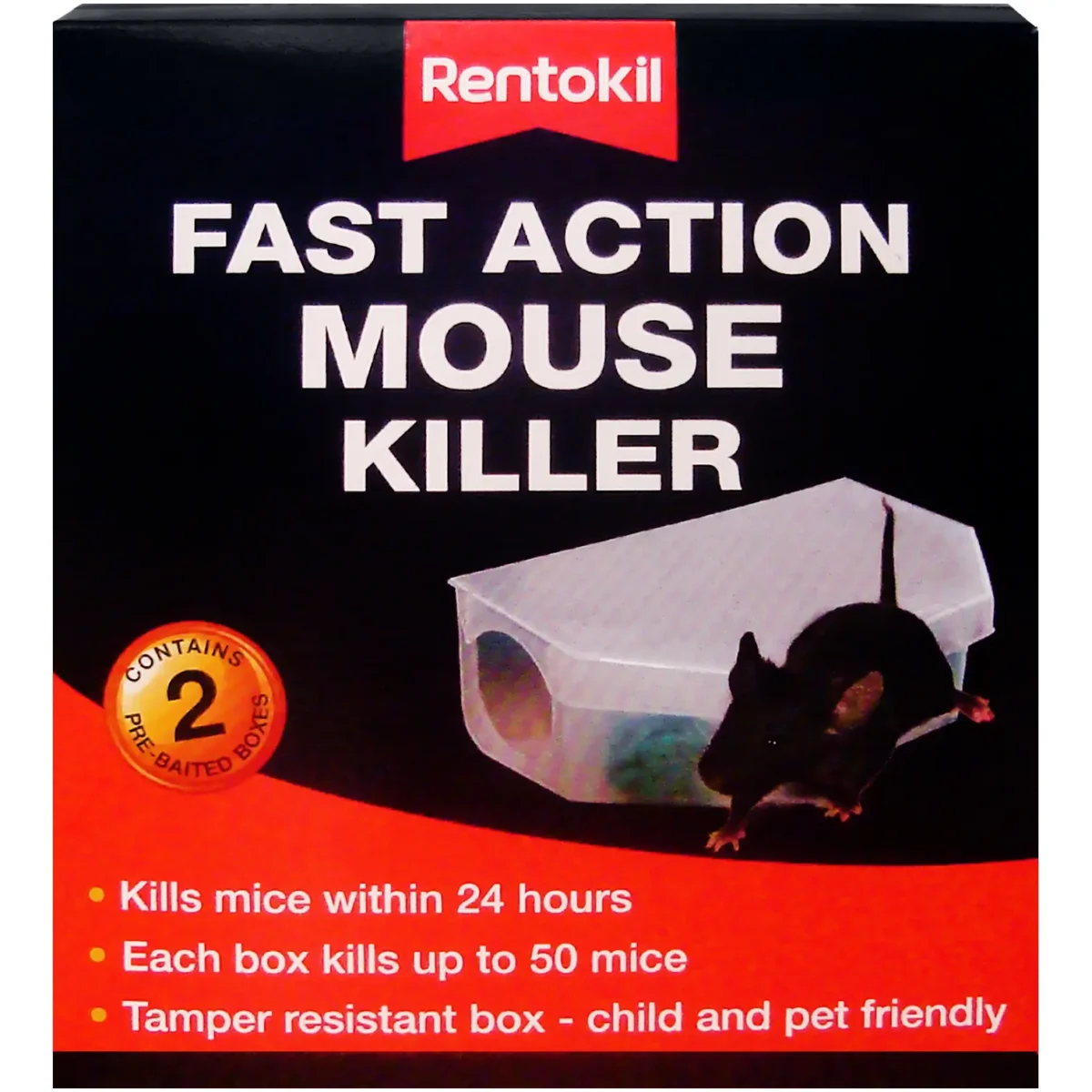 Rentokil Fast Action Mouse Killer - Image 1
