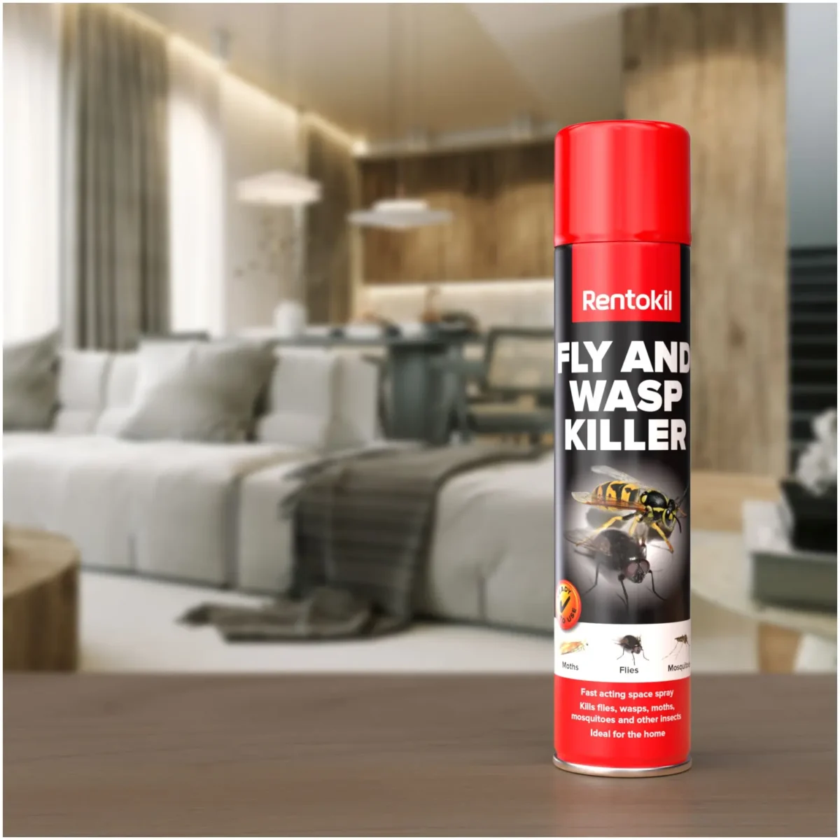 Rentokil Fly & Wasp Killer 300ml - Image 3