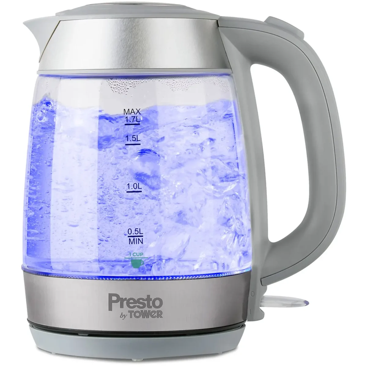 Tower Illuminated Glass Kettle - Image 2