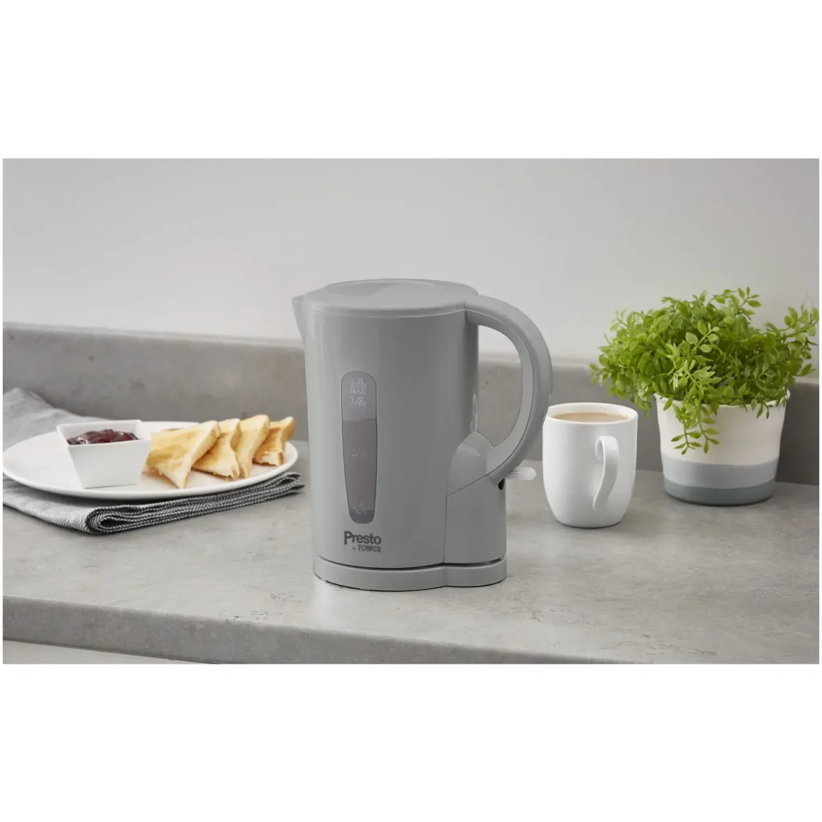 Tower Presto Jug Kettle 1.7 Litre Grey - Image 6