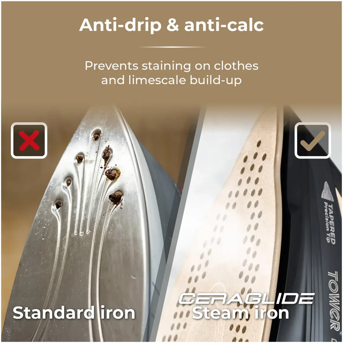Tower Cord/Cordless Iron 2400w - Image 9