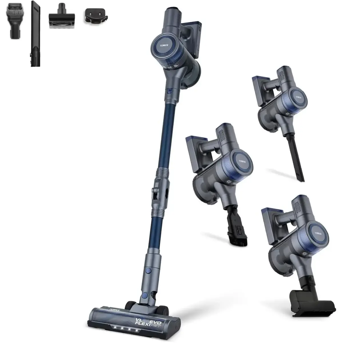 Tower VL50 Flexi Pole Vac Pet 22v