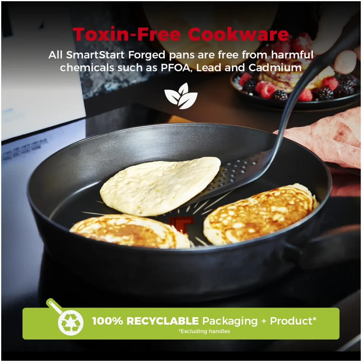 Tower Forged Smart Start Frying Pan 30cm - Image 3