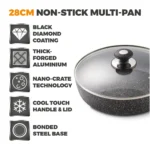 Tower Precision Saute Pan 28cm - Image 8