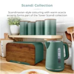 Tower Scandi 5 Piece Storage Set Jade - Image 8