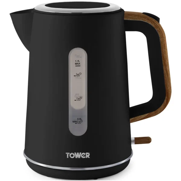 Tower Scandi Jug Kettle Black