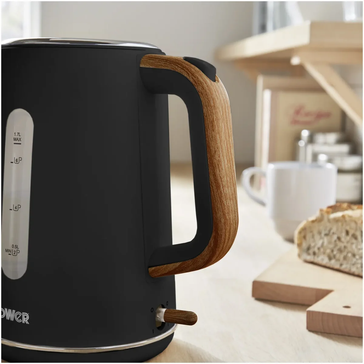 Tower Scandi Jug Kettle Black - Image 7