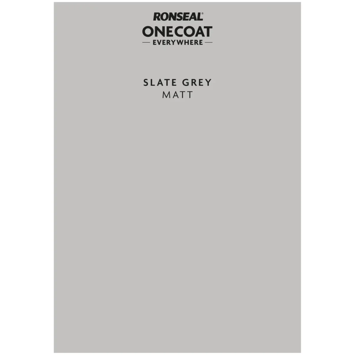 Ronseal Everywhere Peel & Stick Tester Slate Grey - Image 1