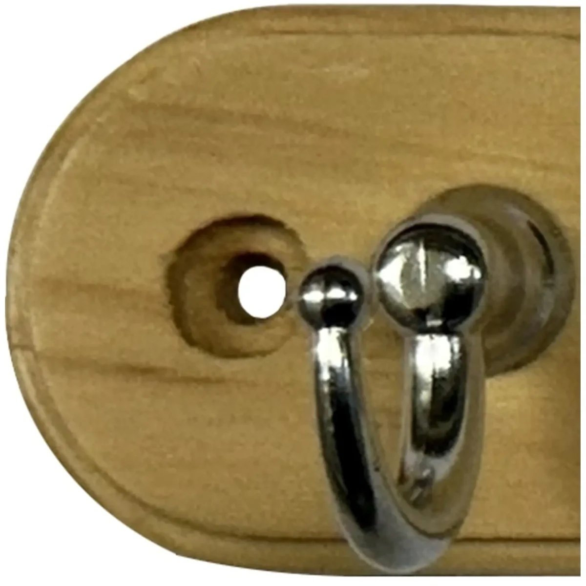 Select 4 Hook Key Holder Pine - Image 3
