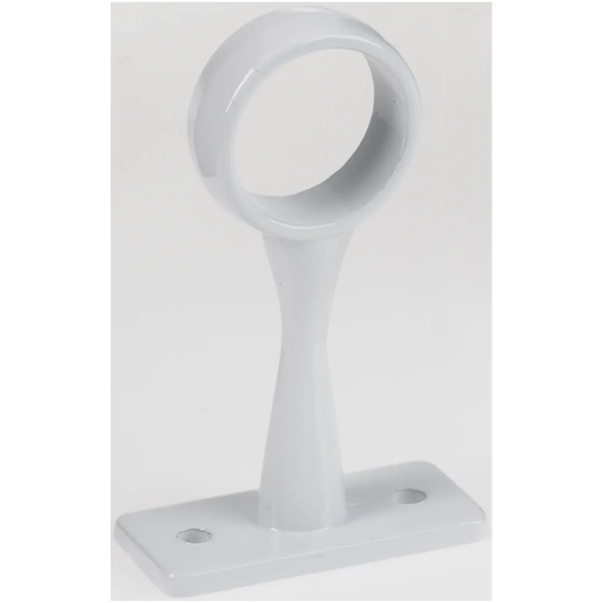 Rothley 19mm Centre Bracket WHITE - Image 1