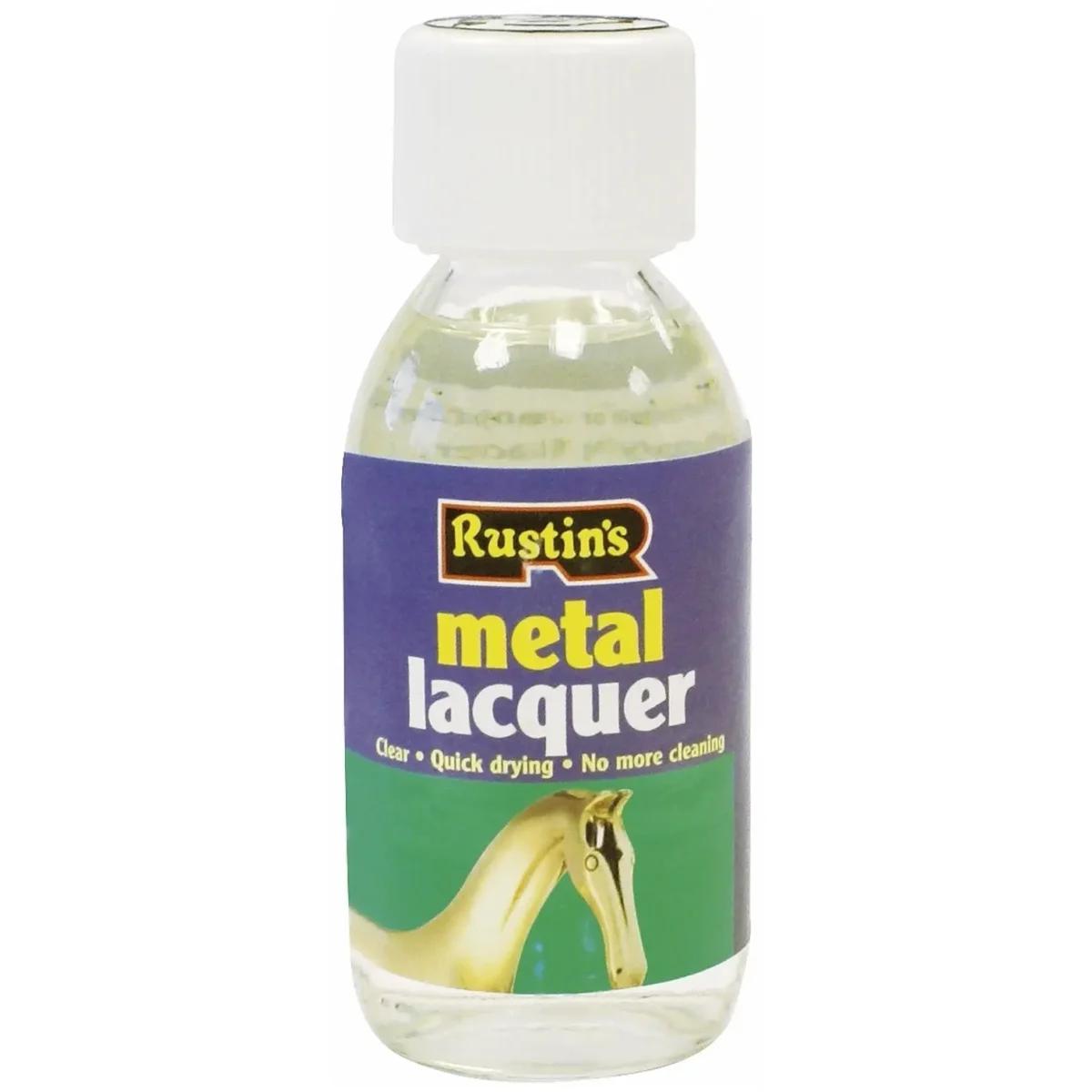 Rustins 125ml Clear Metal Lacquer - Image 1