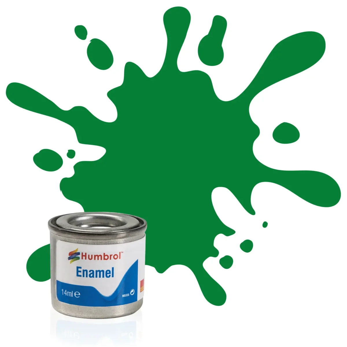 Humbrol No 2 Enamel Gloss Emerald 14ml - Image 1