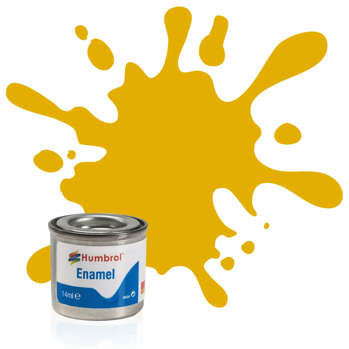 Humbrol No 16 Enamel Metallic Gold 14ml - Image 1