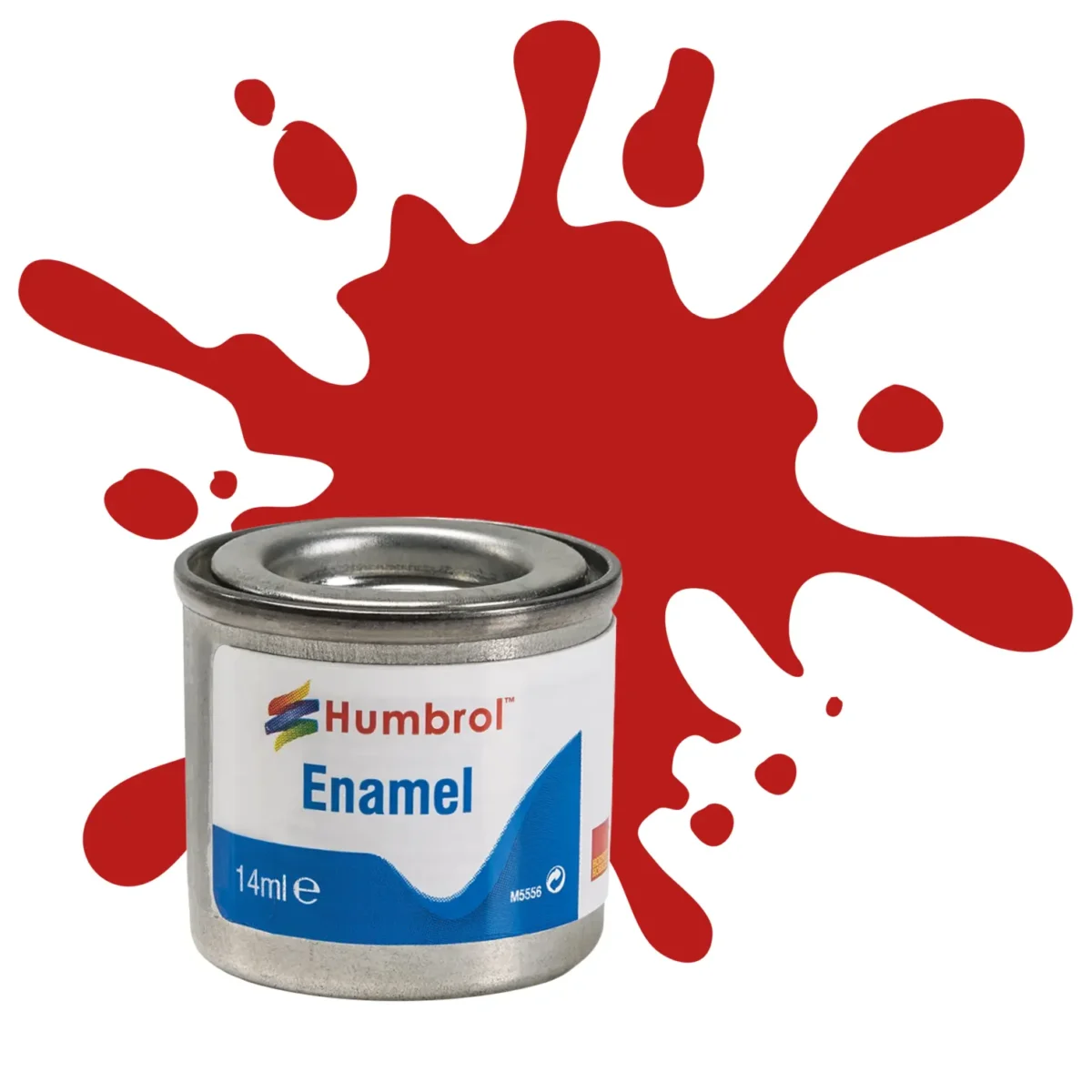 Humbrol No 60 Enamel Matt Scarlett 14ml - Image 3