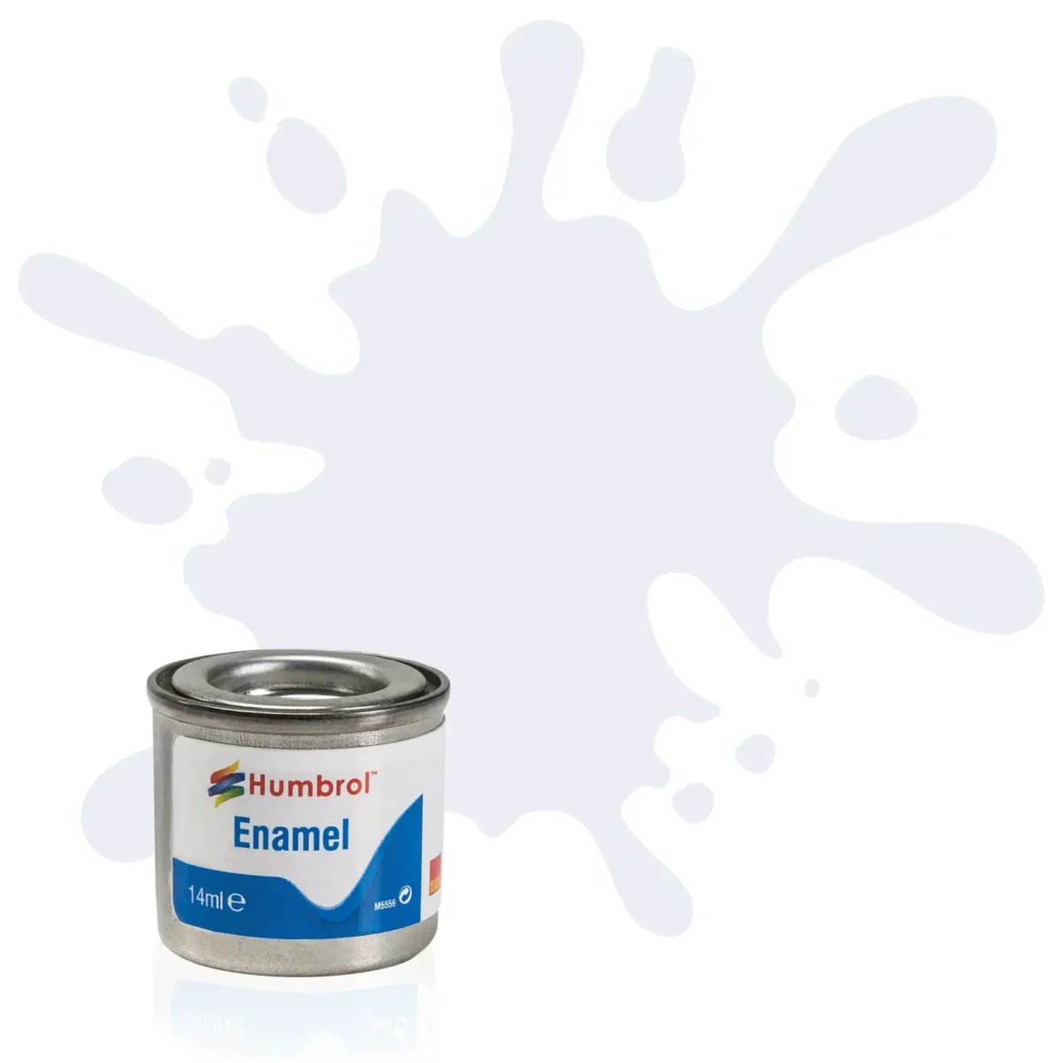 Humbrol No 191 Enamel Metallic Chrome Silver 14ml - Image 1
