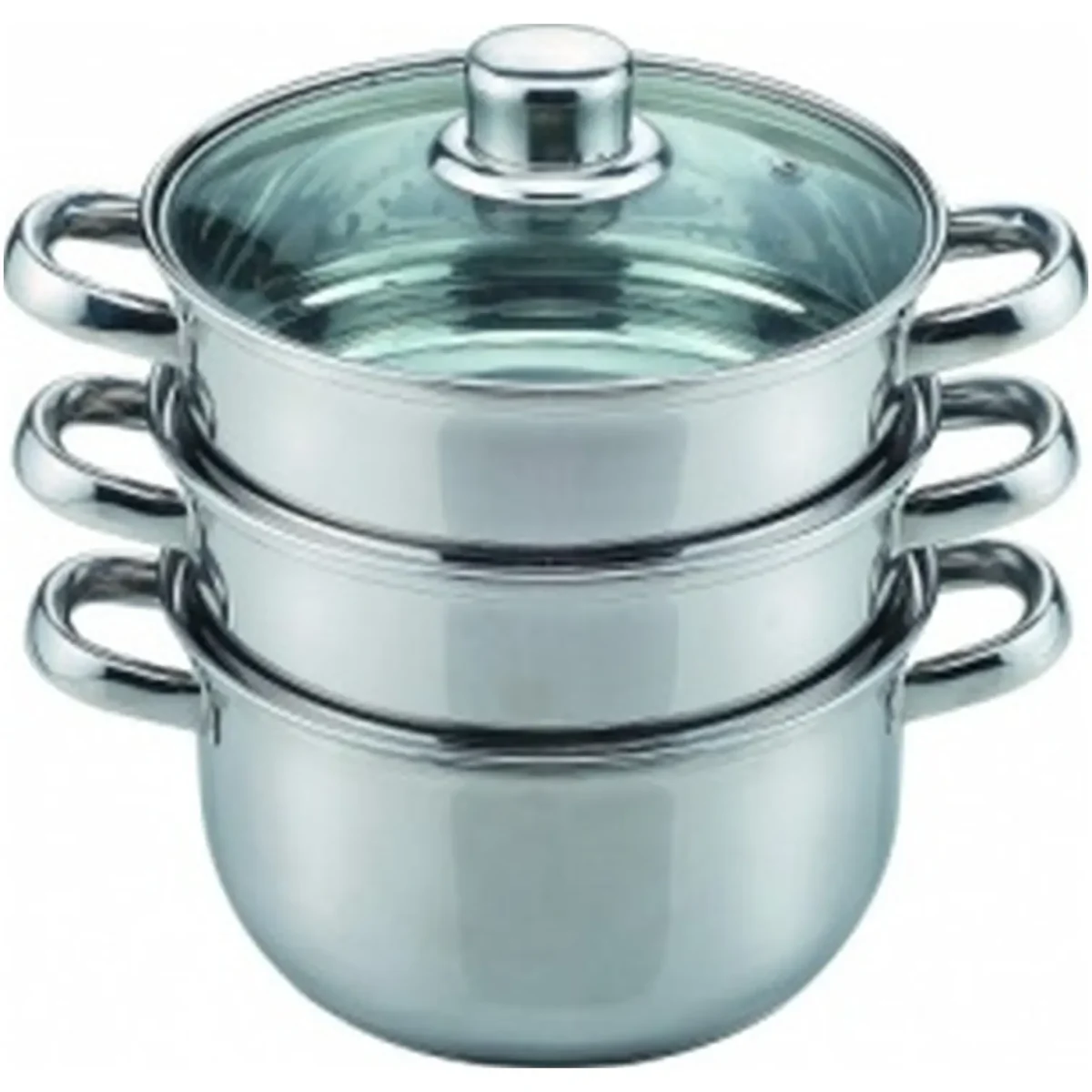 18cm Essential 3 Tier Steamer - Image 1
