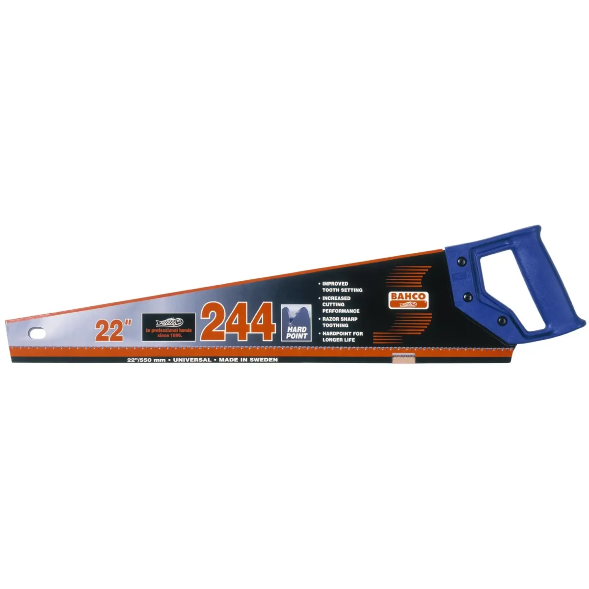 Bahco 244 Hardpoint Handsaw 550mm