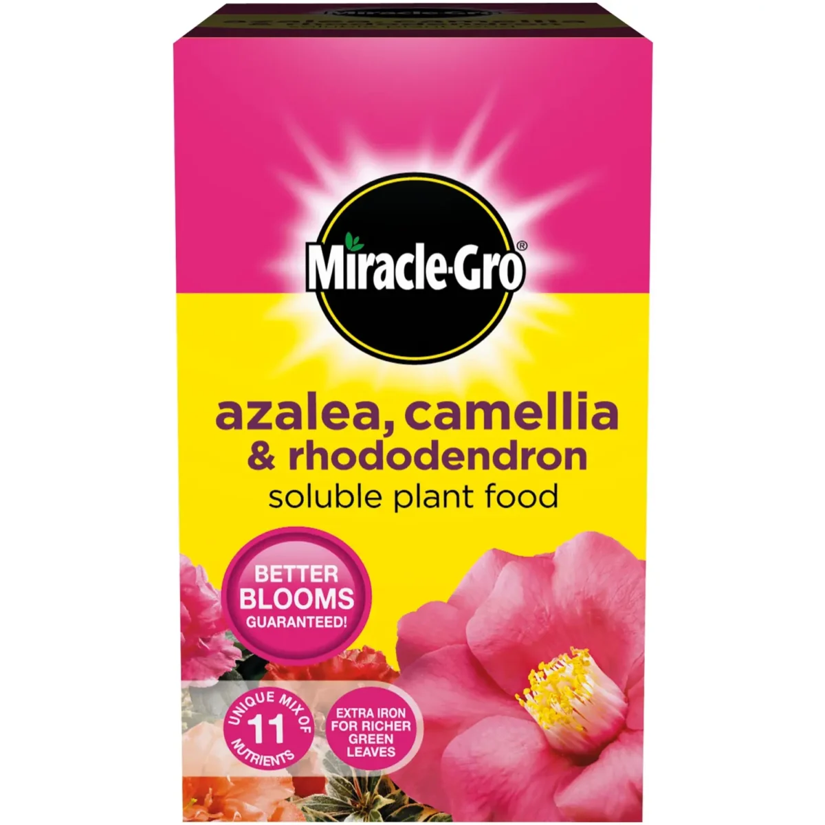 Miracle-Gro© Azalea, Camellia & Rhododendron Soluble Plant Food 500g - Image 1