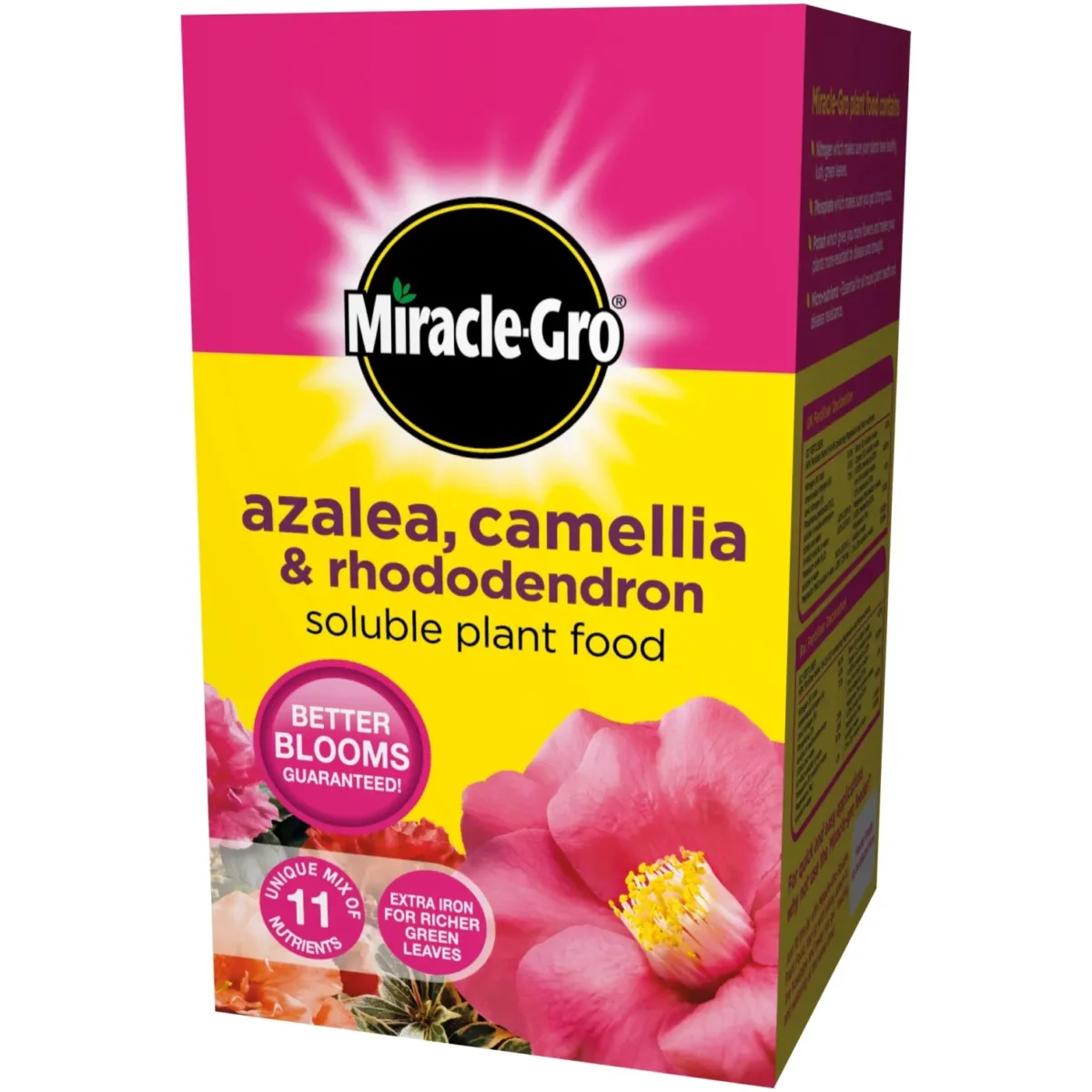 Miracle-Gro© Azalea, Camellia & Rhododendron Soluble Plant Food 500g - Image 2